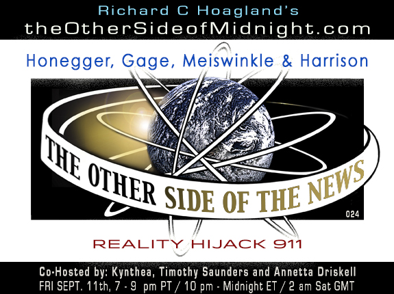 2020/09/11 – B. Honegger, R. Gage, D. Meiswinkle & M. Harrison – REALITY HIJACK 911 – TOSN 24