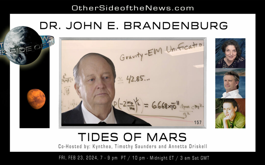 DR. JOHN E. BRANDENBURG | TIDES OF MARS |  TOSN-157